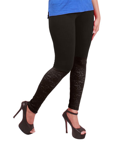 Softwear Black Lace Leggings