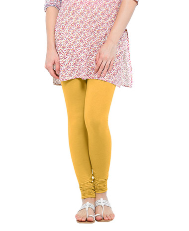 Softwear Mustard Cotton-Lycra Legging
