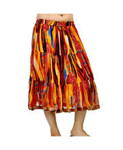 Jaipuri Colorful Designer Pure Chiffon Stylish Pretty Skirt 279