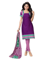 Purple Shivani pure cotton salwar 11502