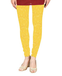 Softwear Pretty Yellow Burn-Out Leggings