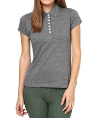 Softwear Graceful Andhra Melange 7-Button Collared T-Shirt